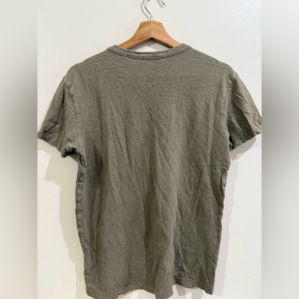 Buck Mason Olive Short Sleeve Crew Tee - Picture 4 of 4